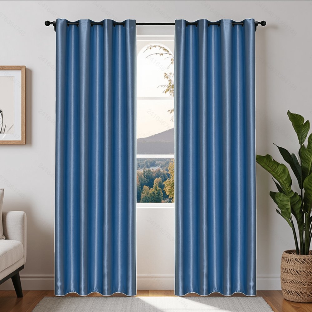 Ready Made curtain fabric supplier in China - Curtain Fabric 005 Embossed 135x260cm
