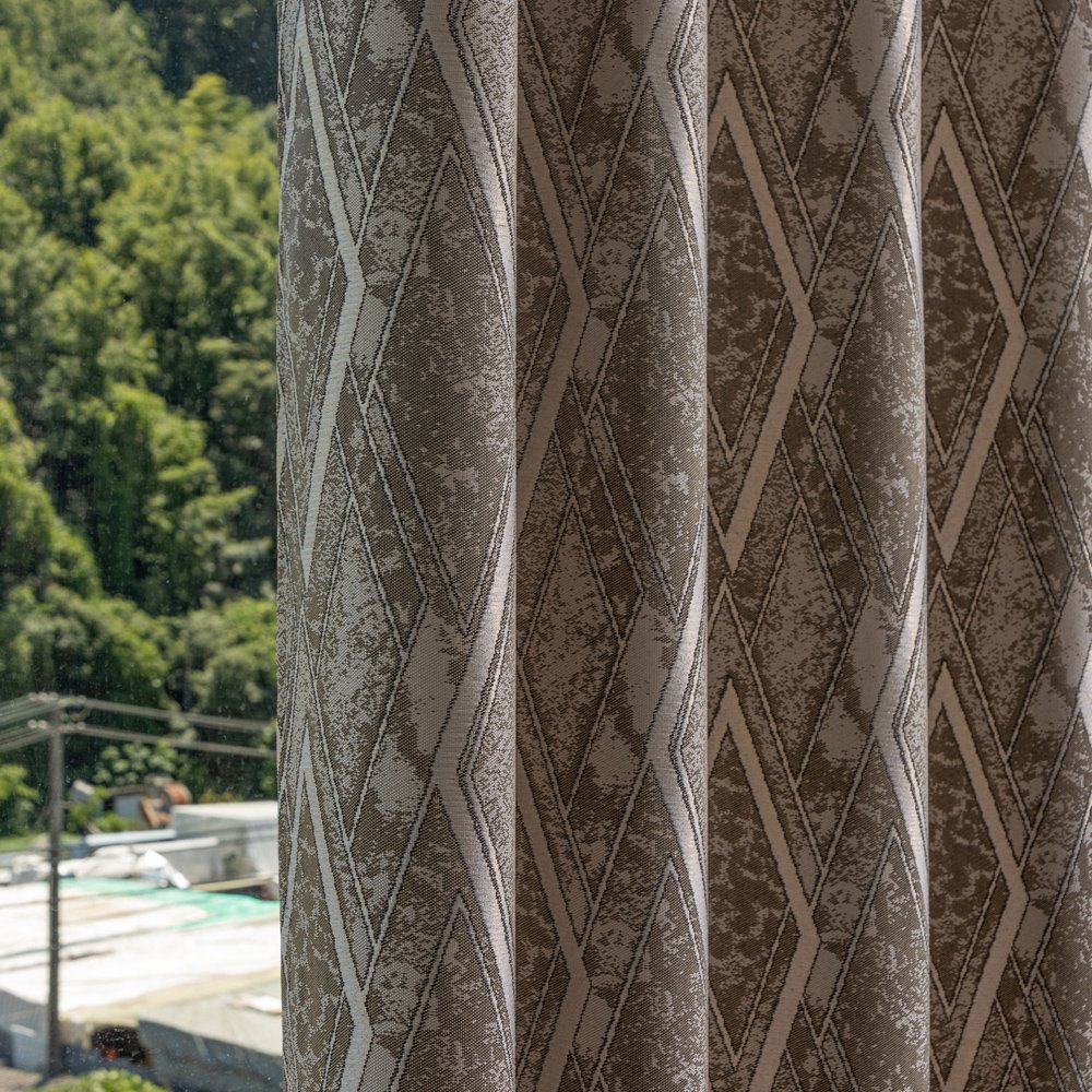 Curtain Fabric 006 Jacquard 135x260cm fabric texture view 3
