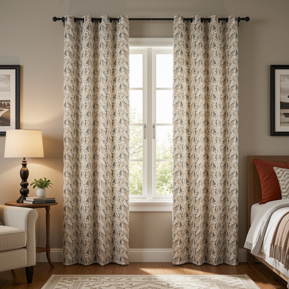 Ready Made curtain fabric supplier in China - Curtain Fabric 012 Jacquard 135x260cm