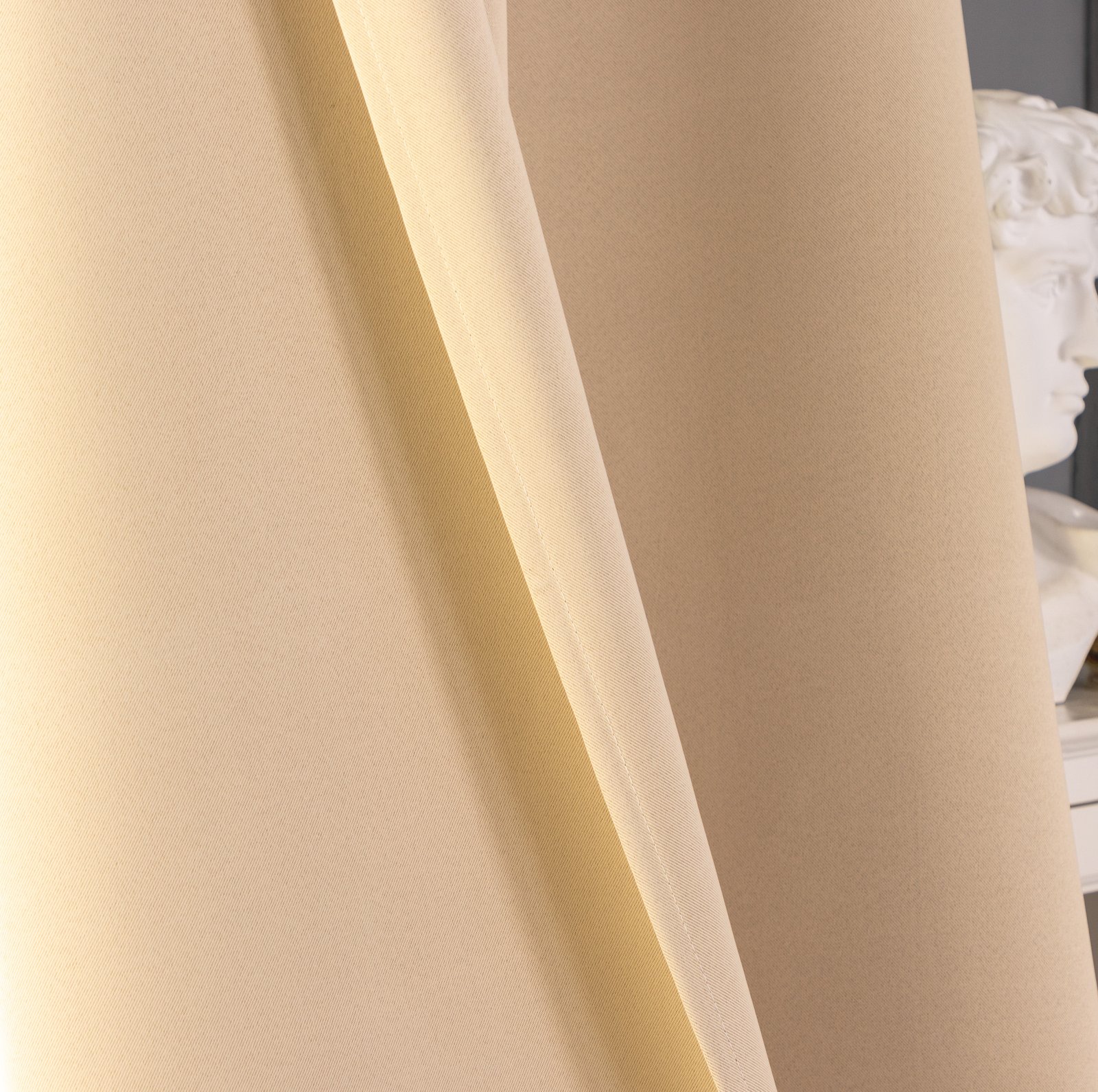 Curtain Fabric 101 Solid Color 135x260cm fabric texture view 3
