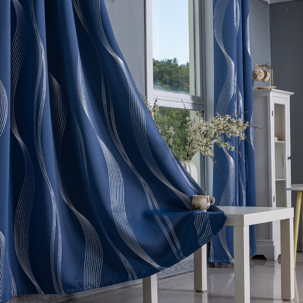Curtain Fabric 104 Silver Foil Printed 135x260cm fabric texture view 2