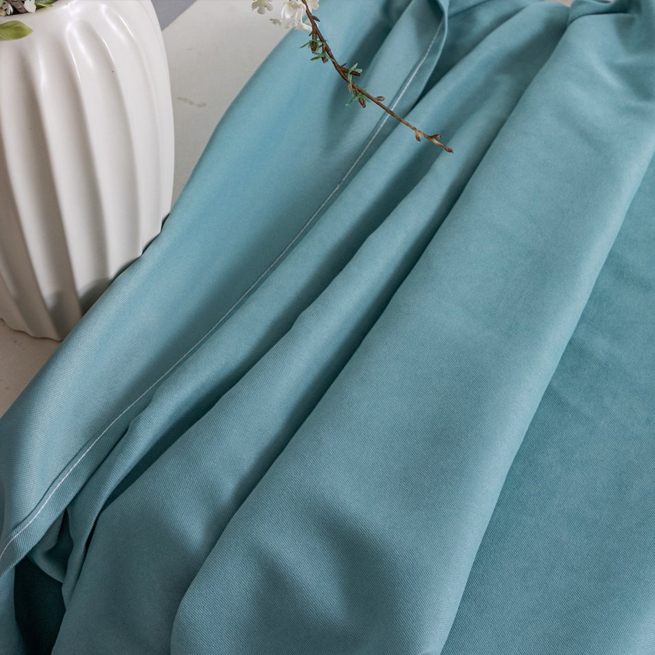 Curtain Fabric 303 Solid Color 135x260cm fabric texture view 2