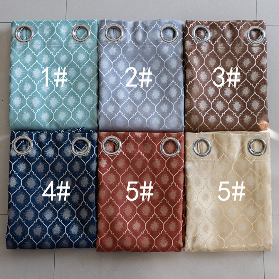 Curtain Fabric 501 Jacquard 135x260cm fabric texture view 4