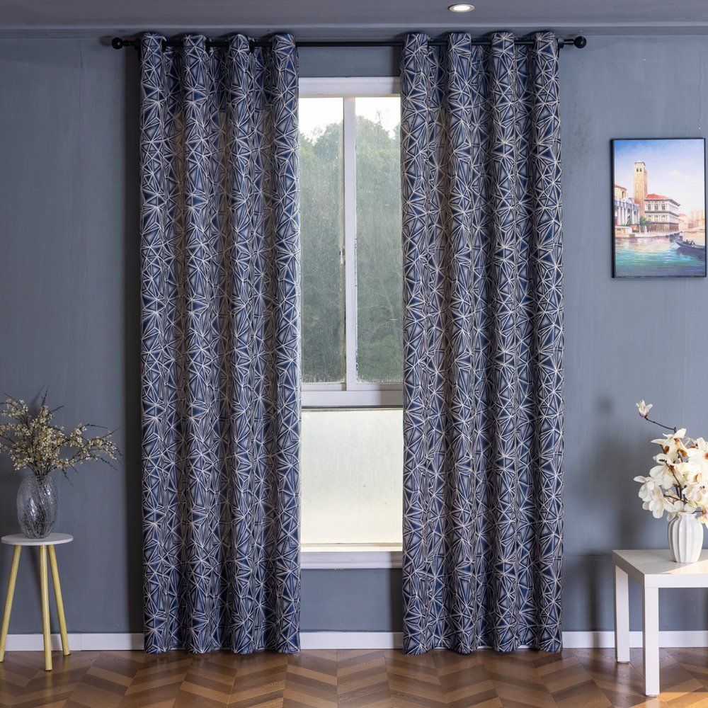 Ready Made curtain fabric supplier in China - Curtain Fabric 502 Jacquard 135x260cm