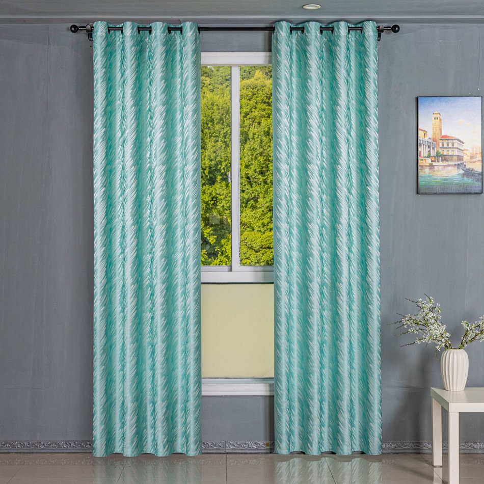 Curtain Fabric 504 Jacquard 135x260cm fabric texture view 2