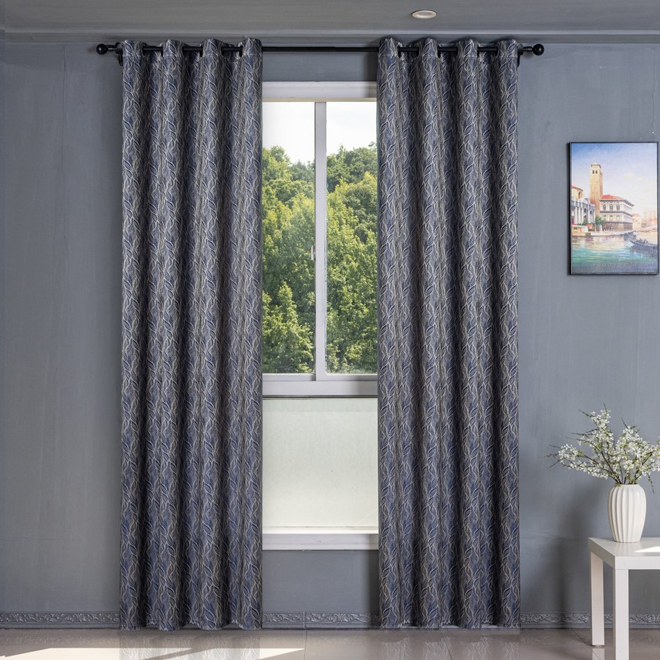 Curtain Fabric 505 Jacquard 135x260cm fabric texture view 2