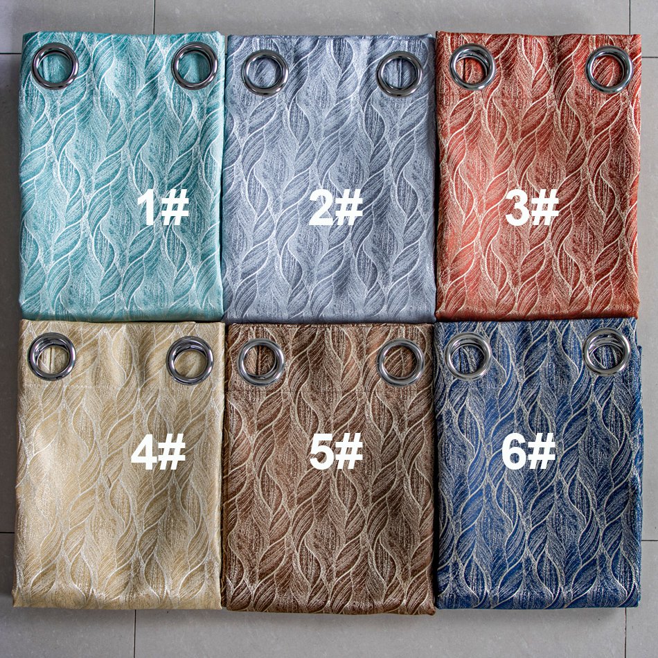 Curtain Fabric 505 Jacquard 135x260cm fabric texture view 4
