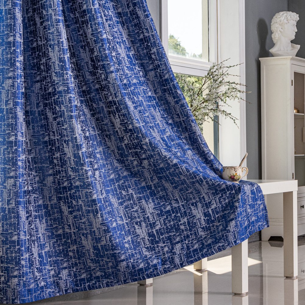 Curtain Fabric 511 Jacquard 135x260cm fabric texture view 2