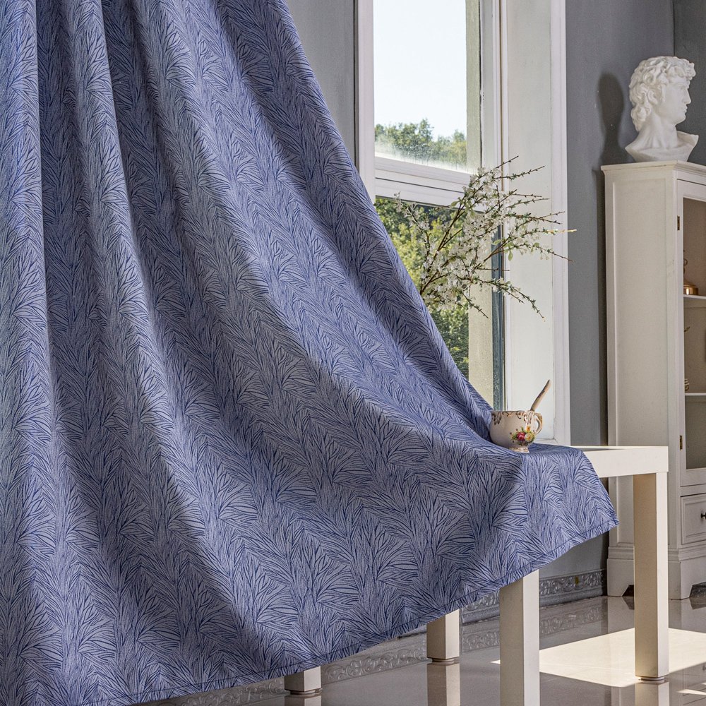 Curtain Fabric 513 Jacquard 135x260cm fabric texture view 3
