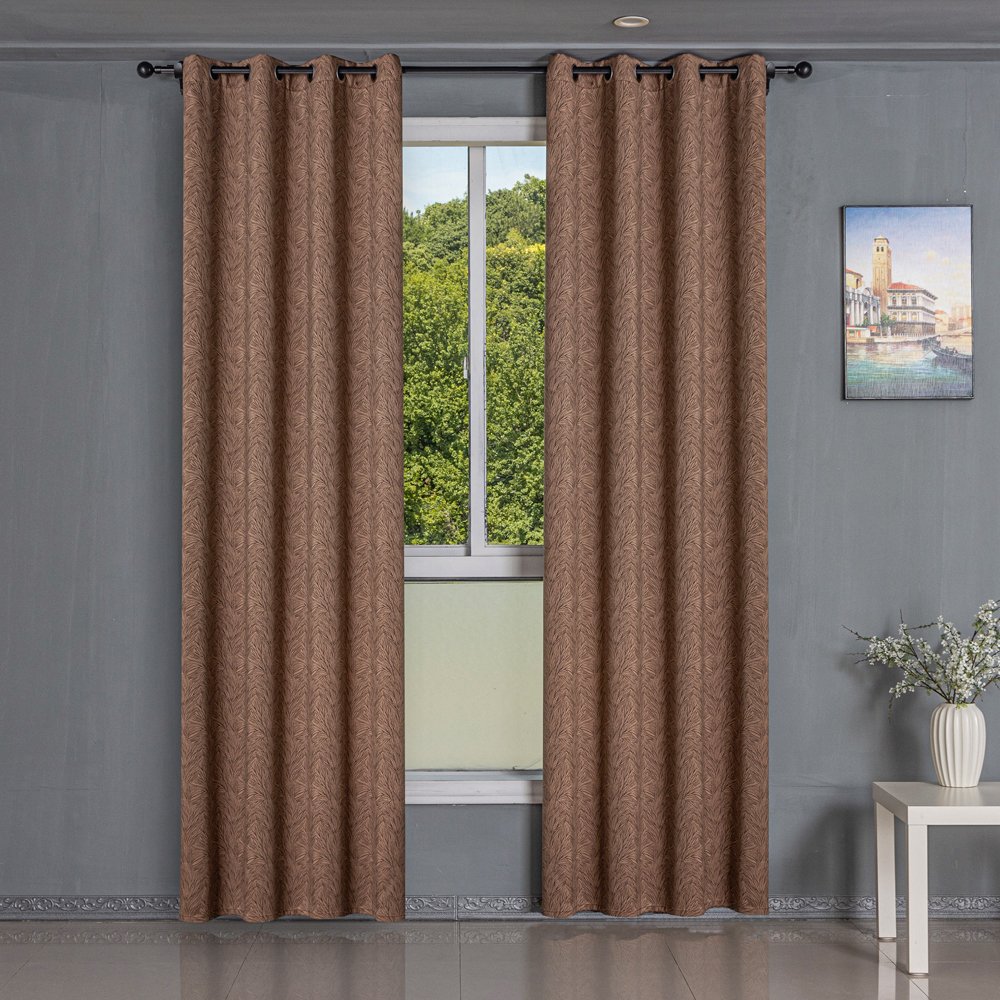 Ready Made curtain fabric supplier in China - Curtain Fabric 513 Jacquard 135x260cm