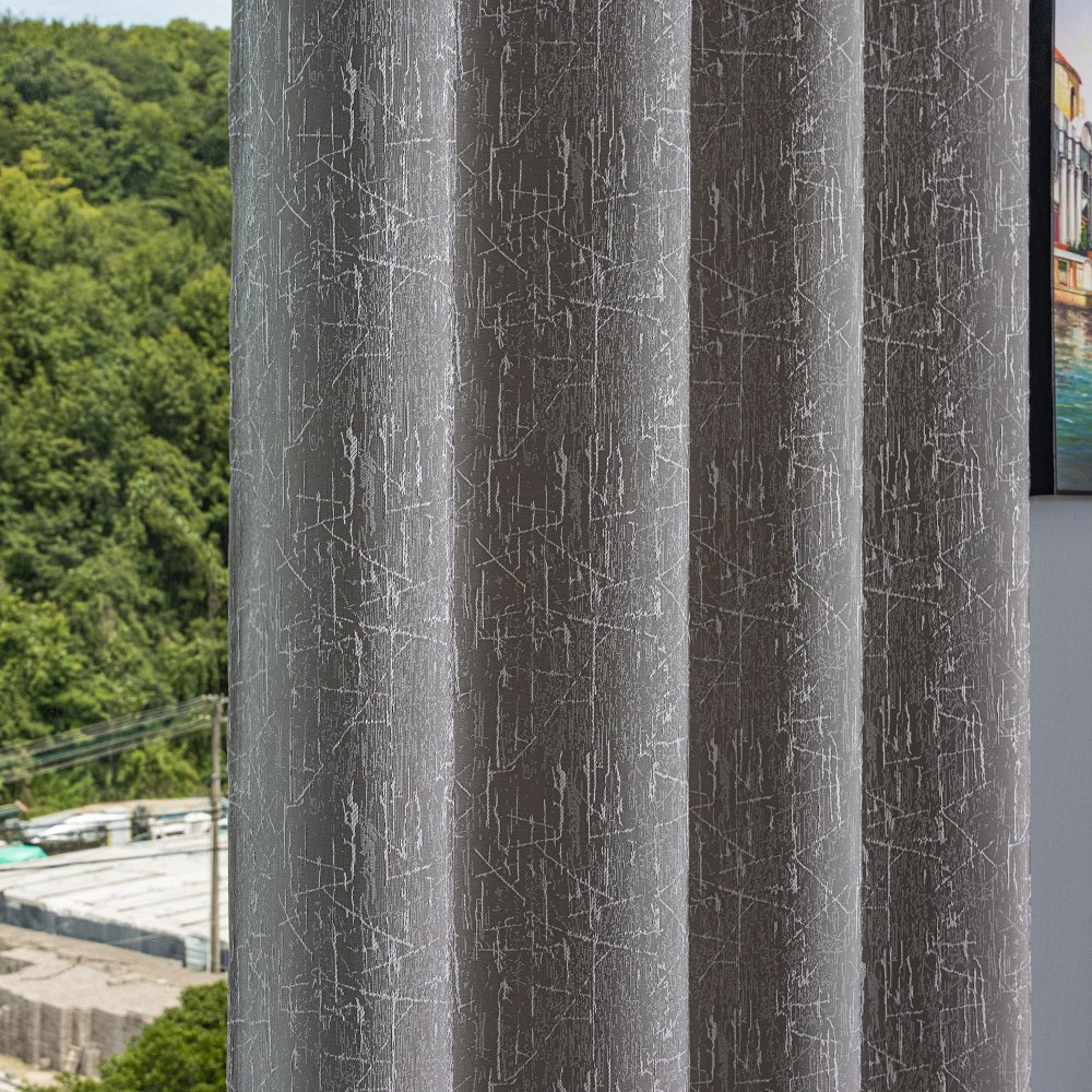 Curtain Fabric 514 Jacquard 135x260cm fabric texture view 3