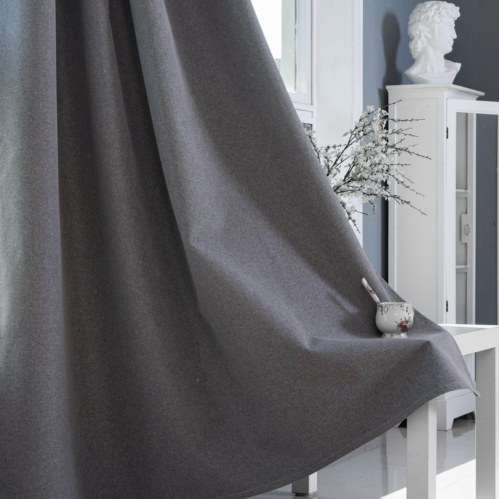 Curtain Fabric 520 Solid Color 135x260cm fabric texture view 2
