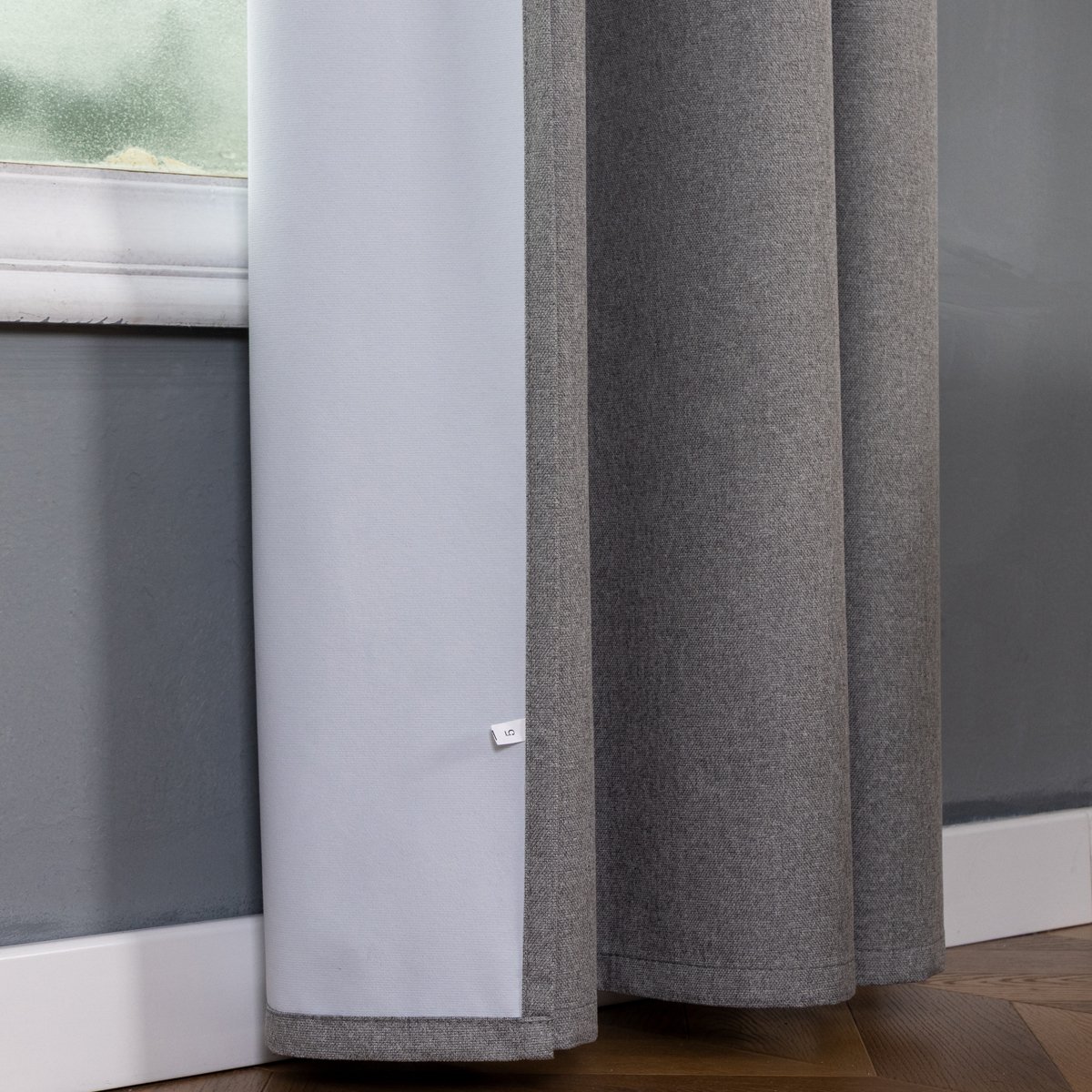Curtain Fabric 521 Solid Color 135x260cm fabric texture view 3