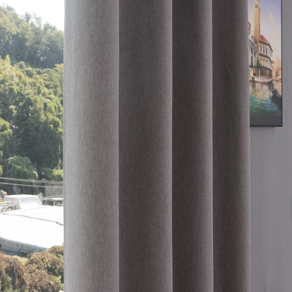 Curtain Fabric 611 Solid Color 140x260cm fabric texture view 3