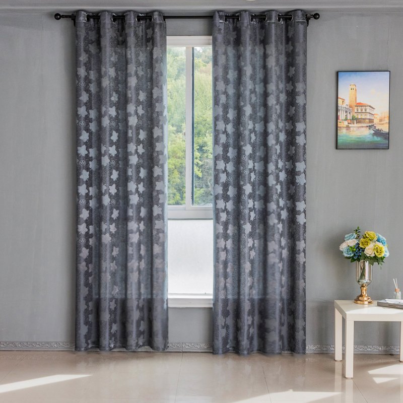 Ready Made curtain fabric supplier in China - Curtain Fabric 702 Jacquard 135x260cm