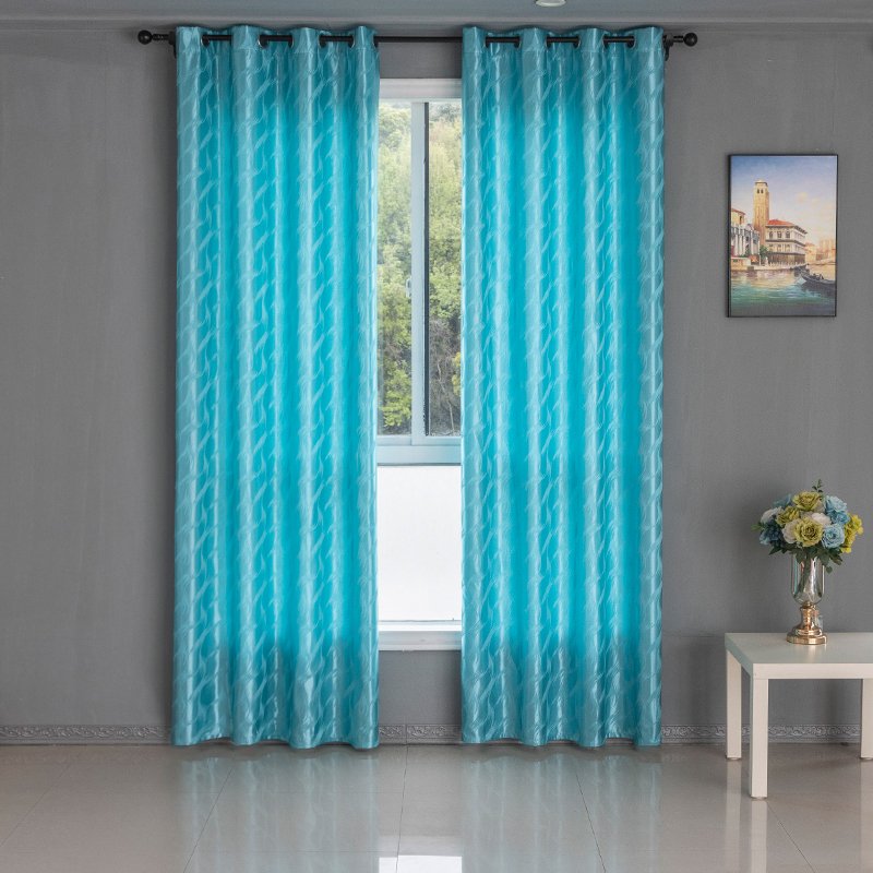 Ready Made curtain fabric supplier in China - Curtain Fabric 706 Jacquard 135x260cm