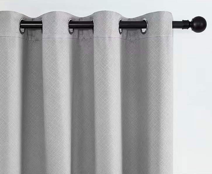 Curtain Fabric 868 Embossed 135x260cm fabric texture view 3