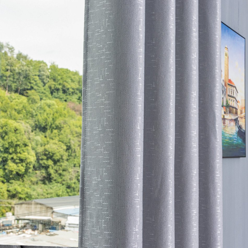 Curtain Fabric 928 Jacquard 140x260cm fabric texture view 2
