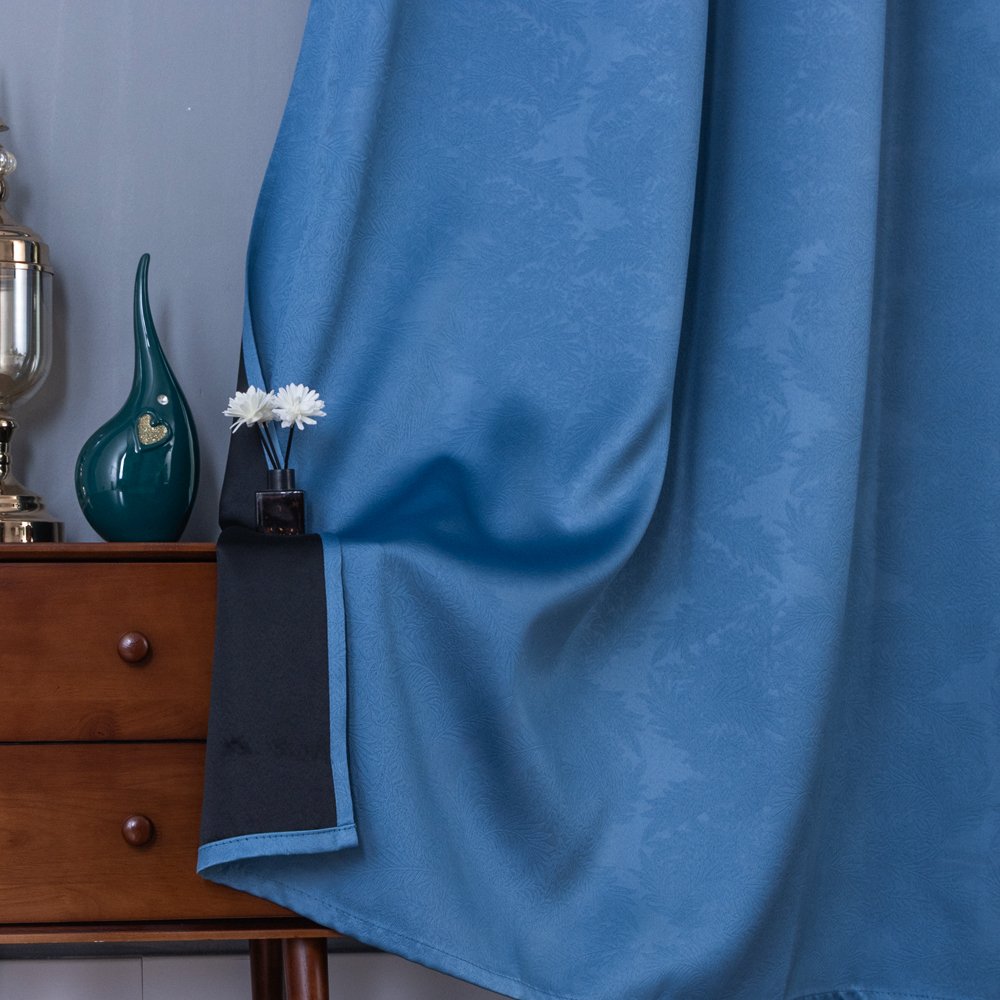 Curtain Fabric 968 Embossed 135x260cm fabric texture view 2