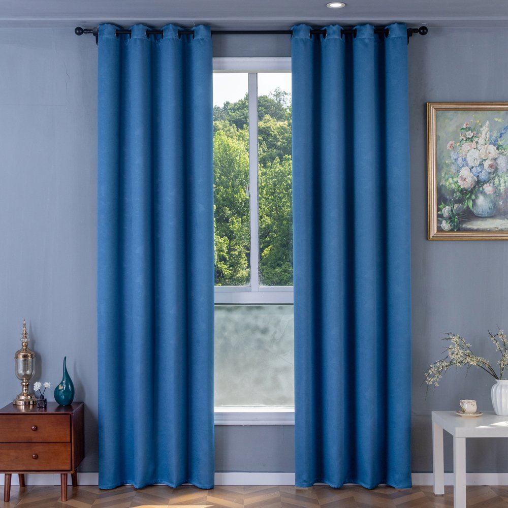 Ready Made curtain fabric supplier in China - Curtain Fabric 968 Embossed 135x260cm