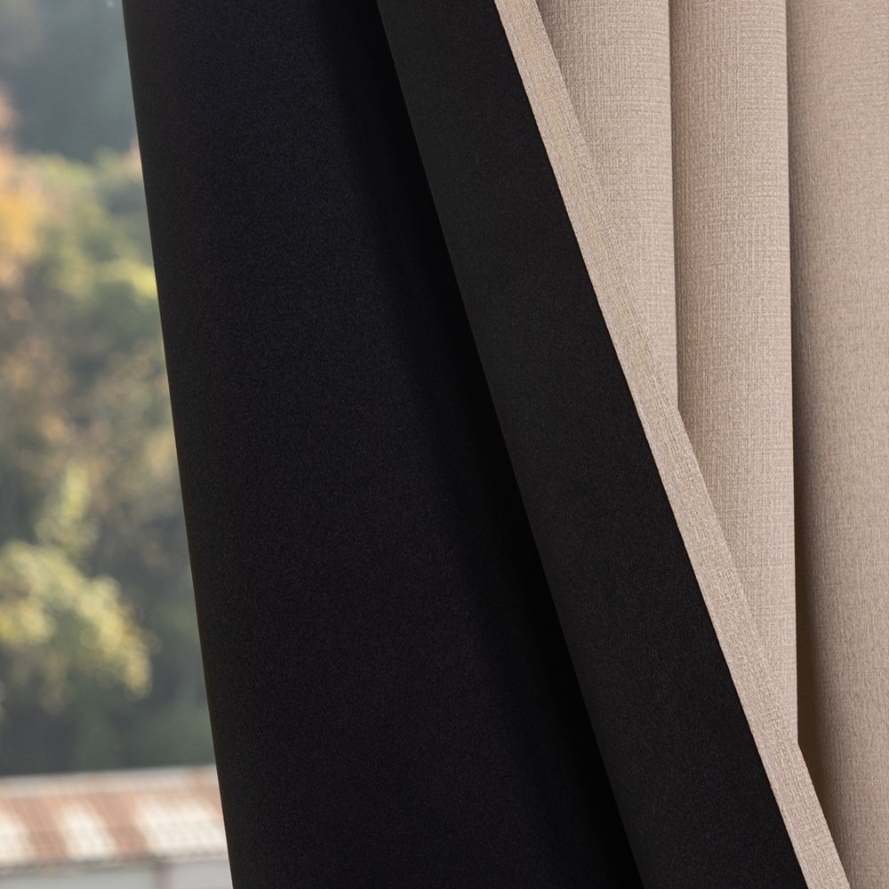 Curtain Fabric 969 Embossed 135x260cm fabric texture view 3