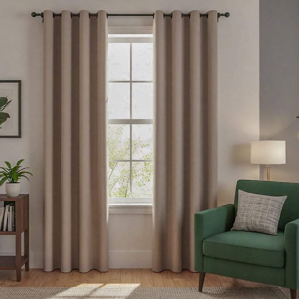 Ready Made curtain fabric supplier in China - Curtain Fabric 969 Embossed 135x260cm