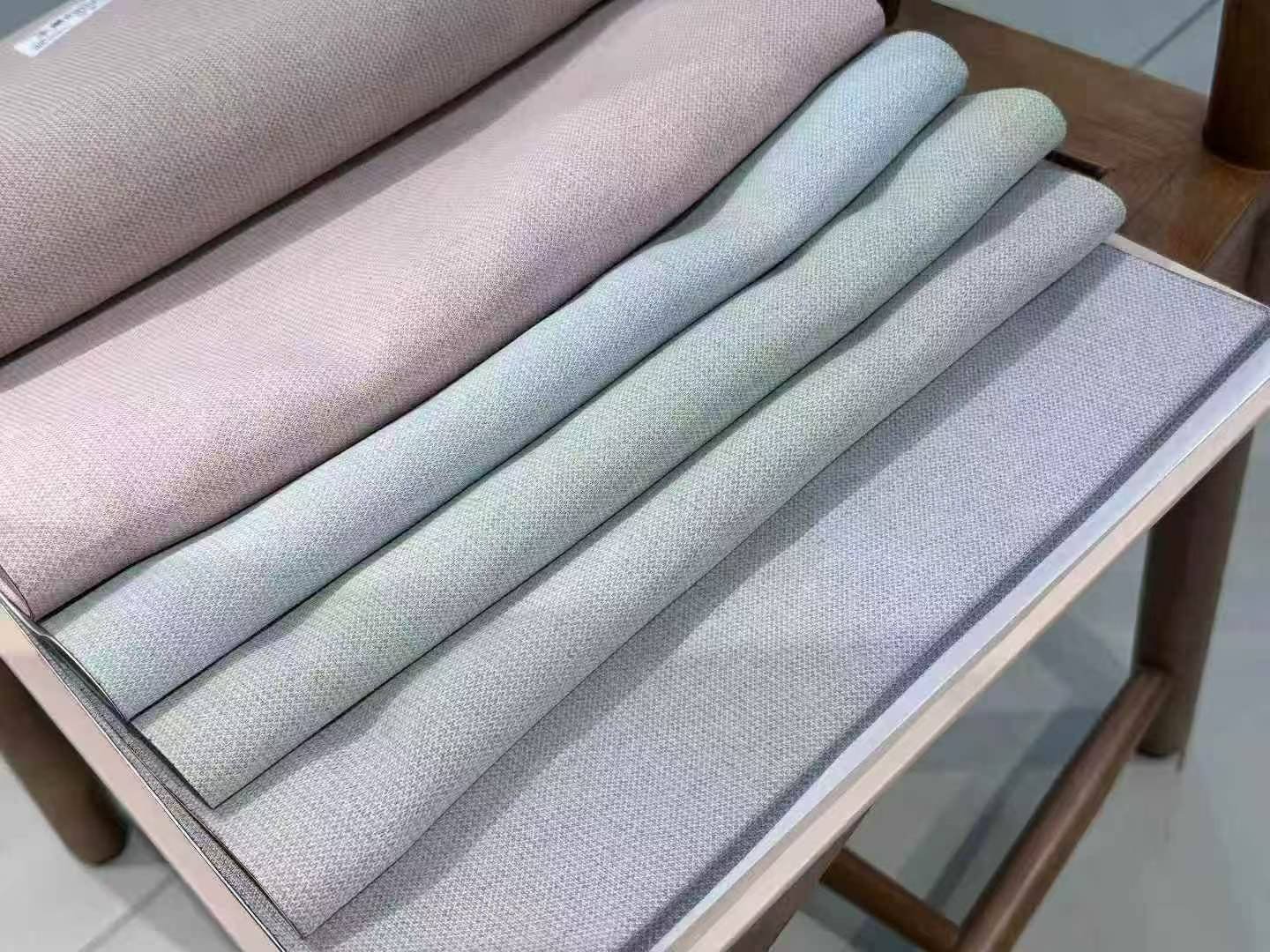 Honeycomb Chenille Curtain Fabric fabric texture view 2