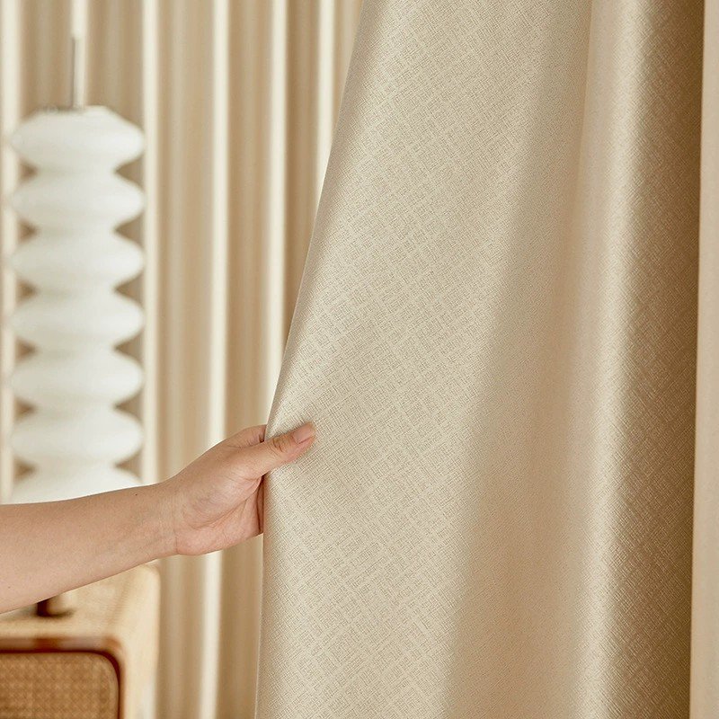 Prague Chenille Curtain Fabric fabric texture view 6