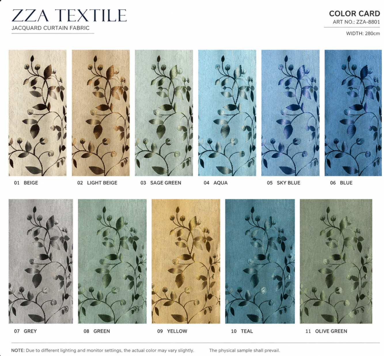 Jacquard Curtain Fabric 100% Polyester fabric texture view 8
