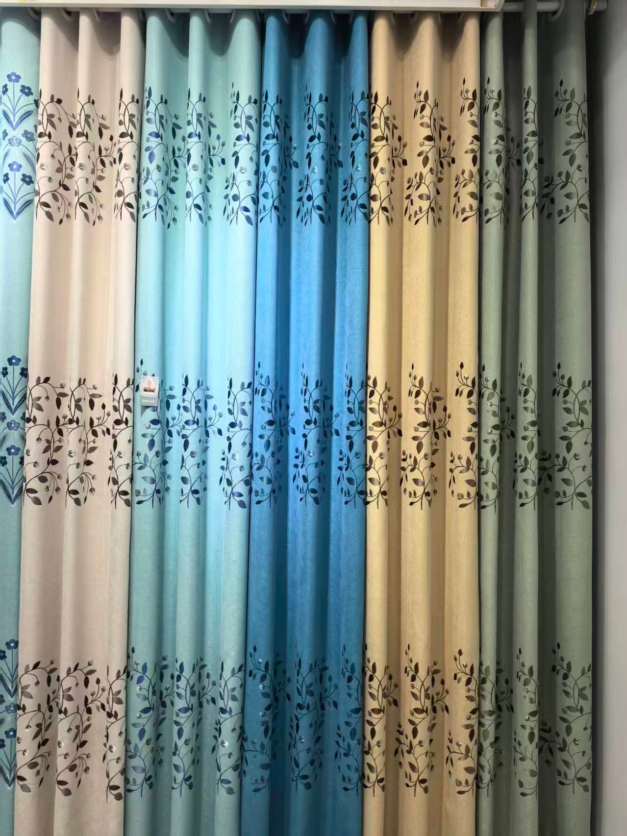 Jacquard curtain fabric supplier in China - Jacquard Curtain Fabric 100% Polyester