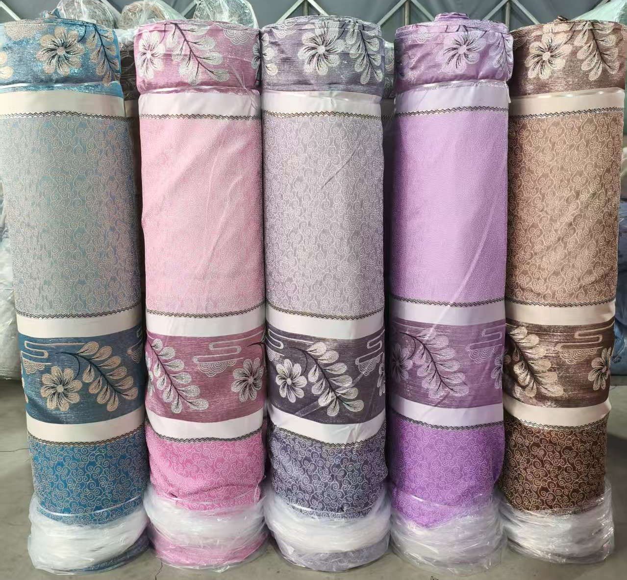 Jacquard Curtain Fabric 100% Polyester fabric texture view 2