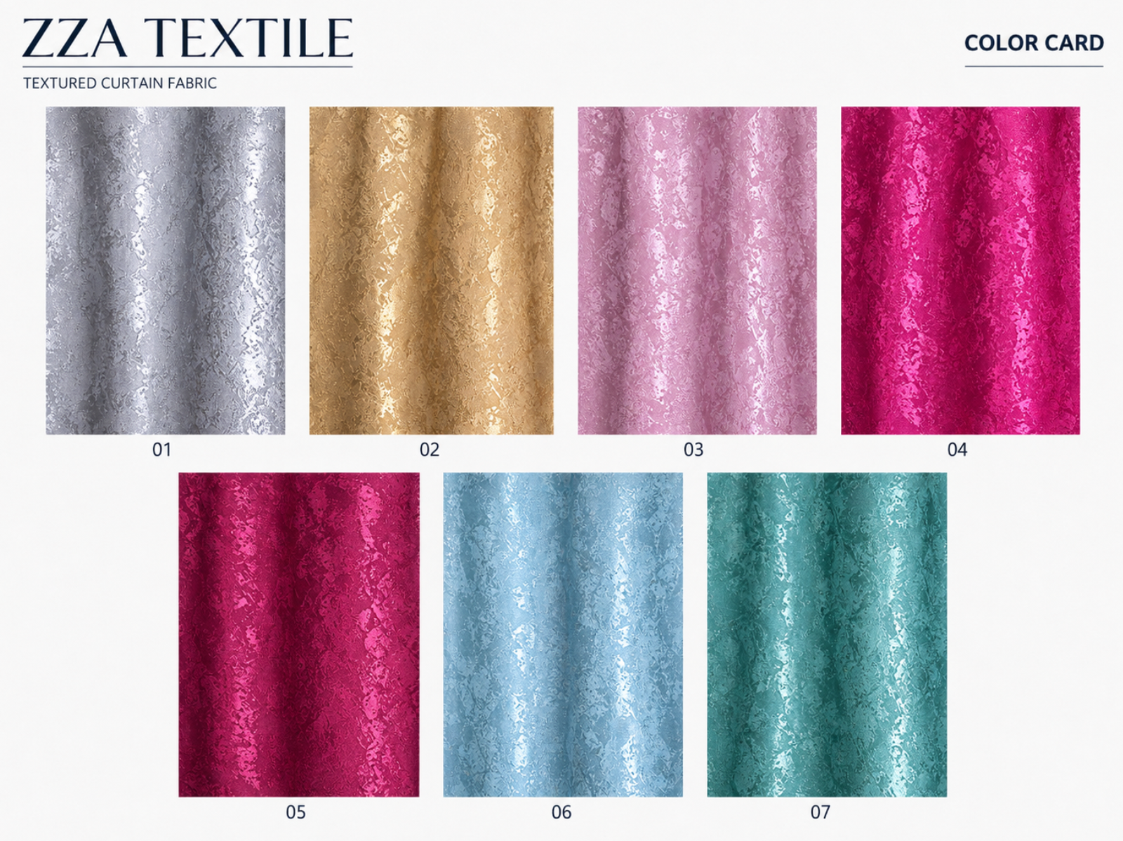 Jacquard Curtain Fabric 100% Polyester fabric texture view 6