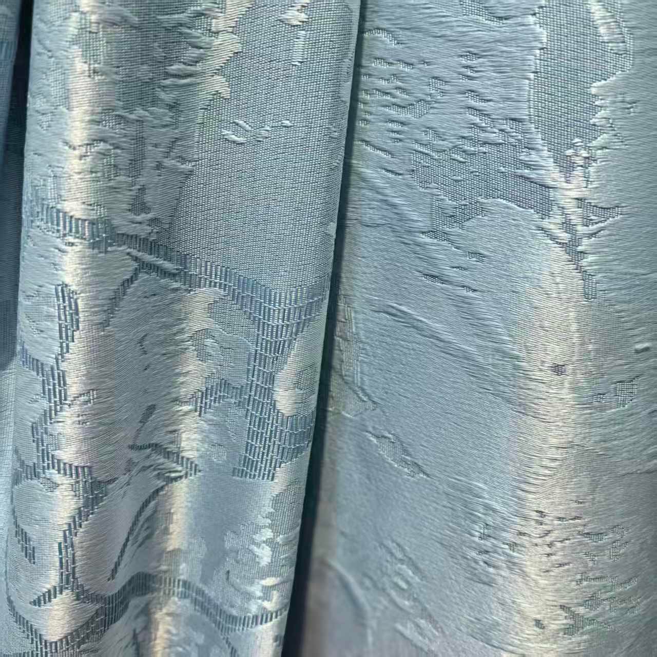 Jacquard Curtain Fabric 100% Polyester fabric texture view 3