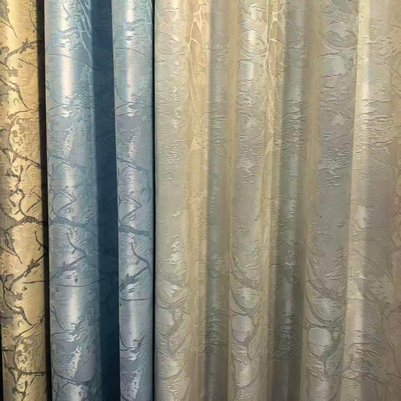 Jacquard curtain fabric supplier in China - Jacquard Curtain Fabric 100% Polyester