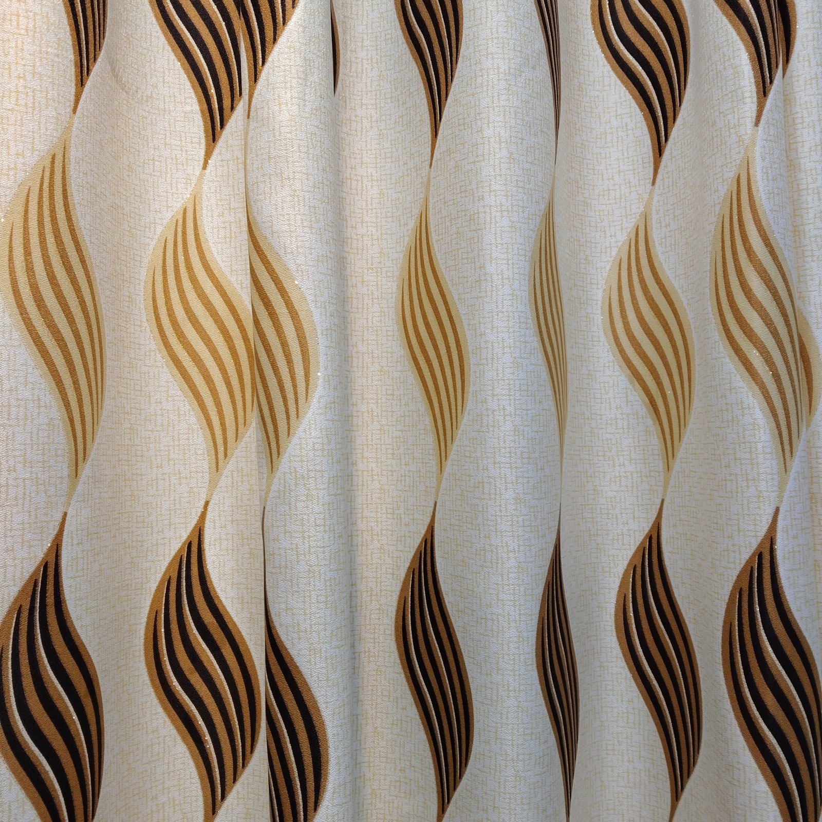 Printed Curtain Fabric 100% Polyester fabric texture view 3