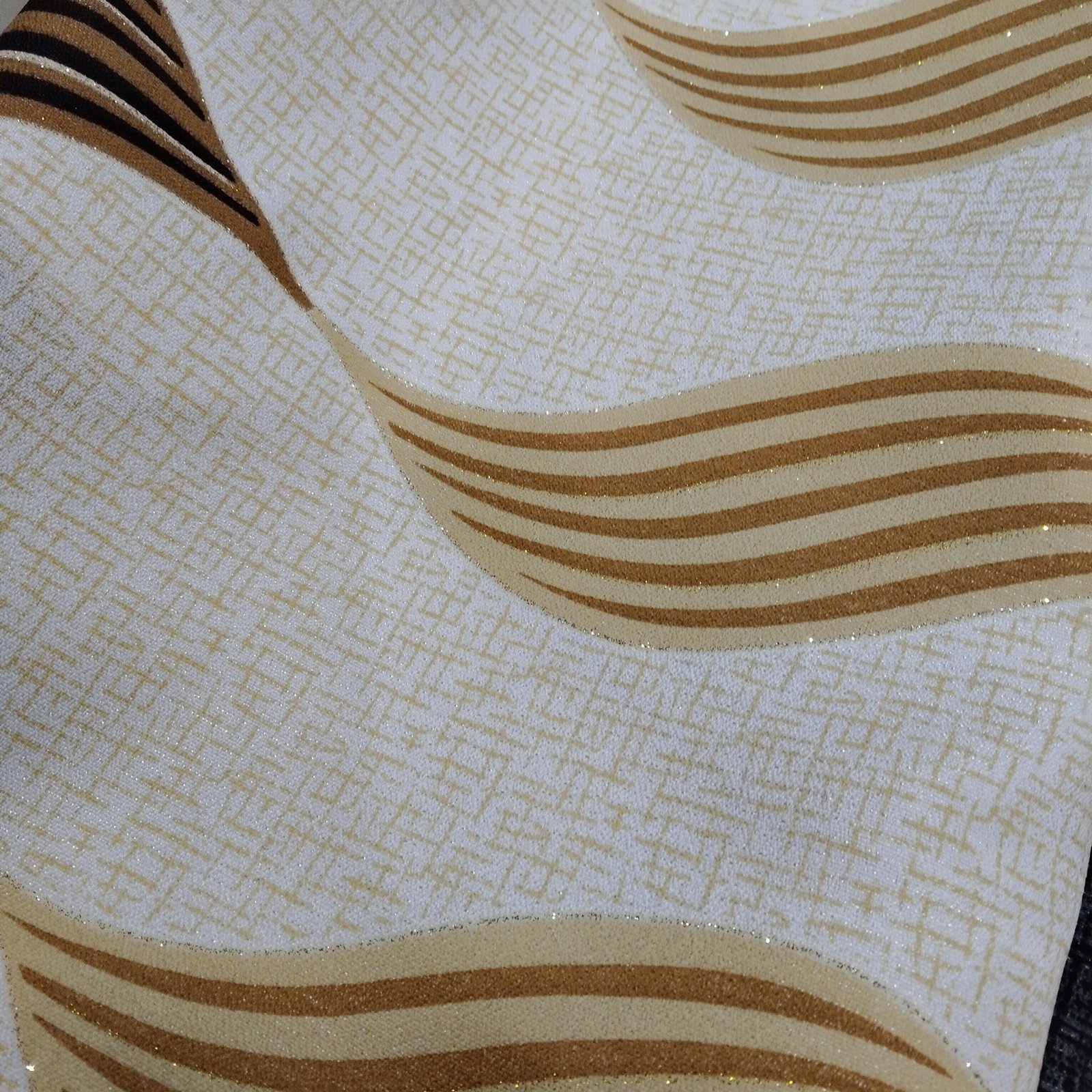 Printed Curtain Fabric 100% Polyester fabric texture view 4