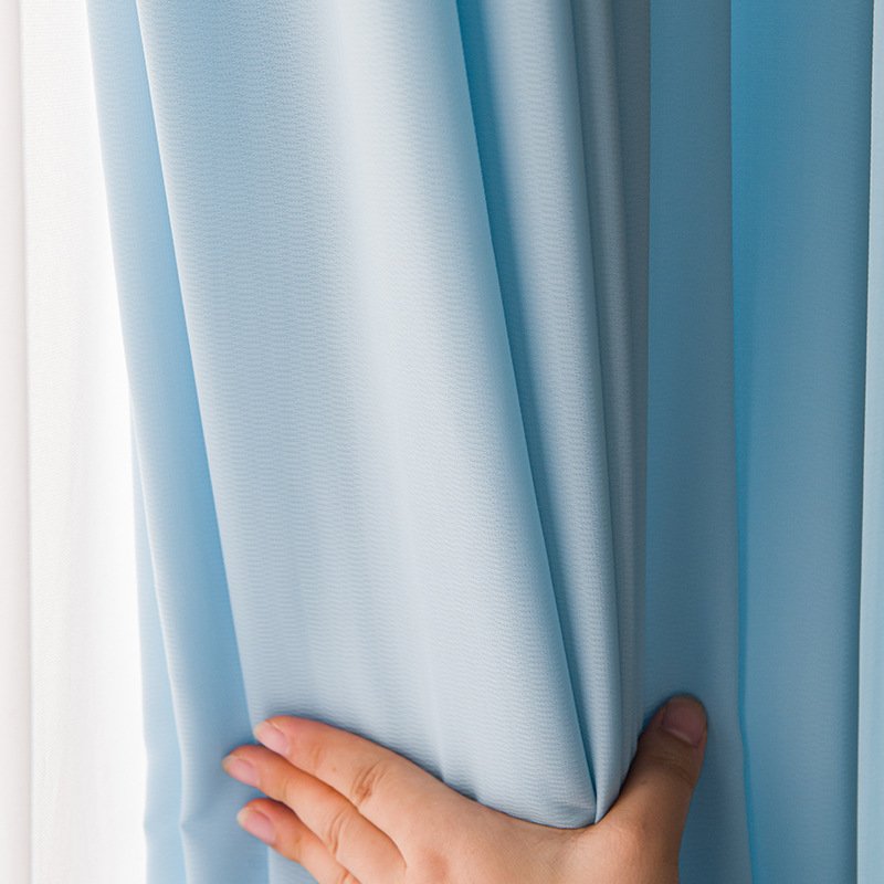 Sheer Curtain Fabric 100% Polyester fabric texture view 3