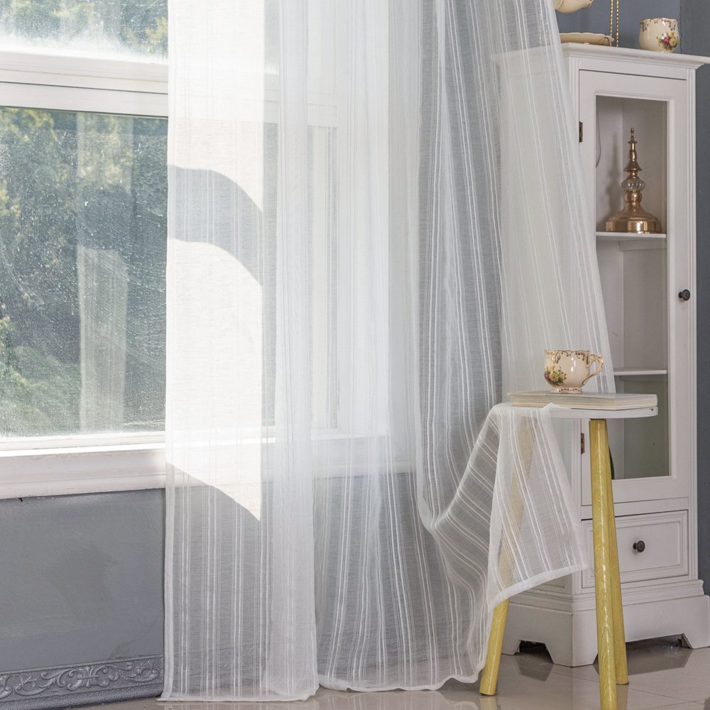 Sheer Curtain 061 fabric texture view 4