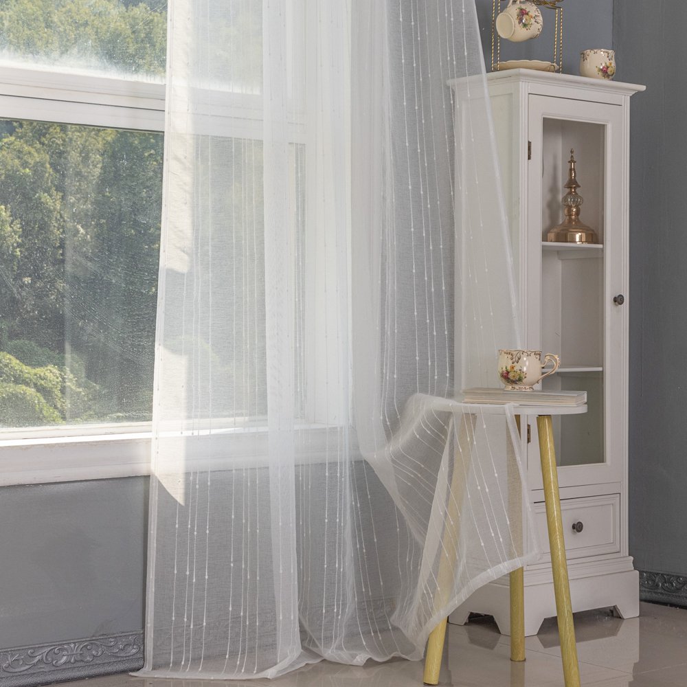 Sheer Curtain 067 fabric texture view 3