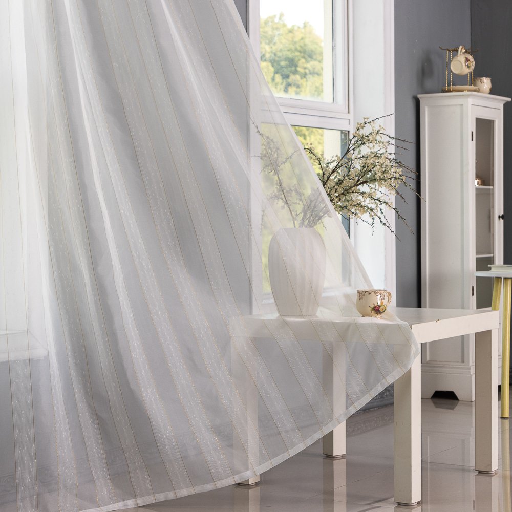 Sheer Curtain 072 fabric texture view 3