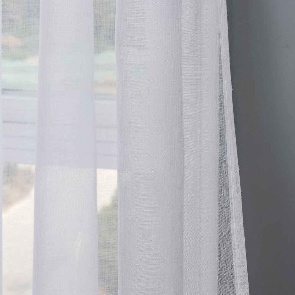 Sheer Curtain Duoli Sheer fabric texture view 3