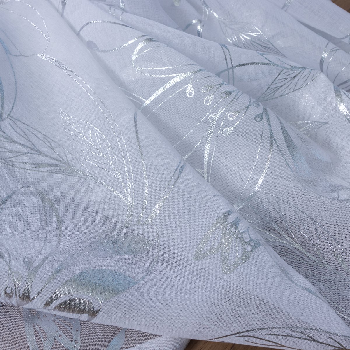 Sheer Curtain Y005 fabric texture view 4